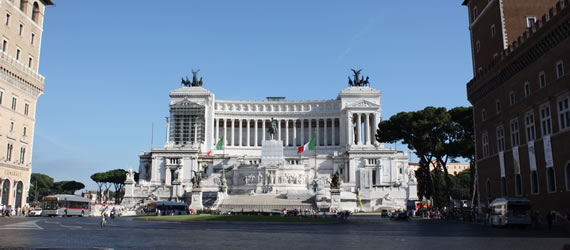 Close to the main squares of Rome